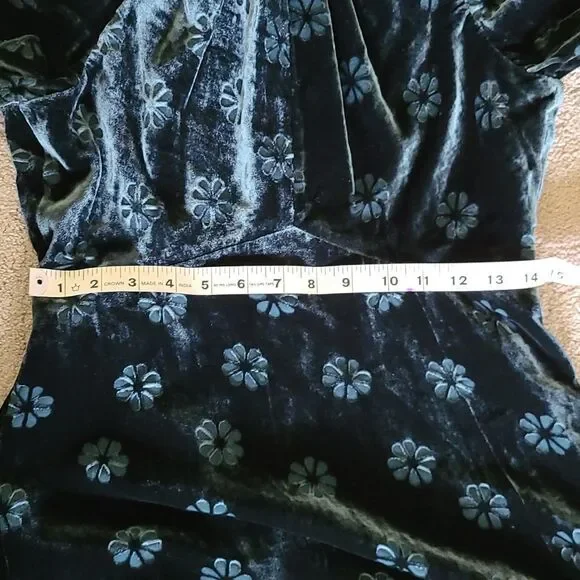 Katespade Clover Velvet dress - Picture 9 of 11